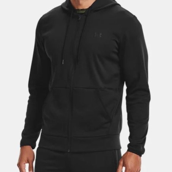 HOST'S PICK 🙏NWT Men's Armour Fleece® Full Zip Hoodie US SMALL - Picture 3 of 13